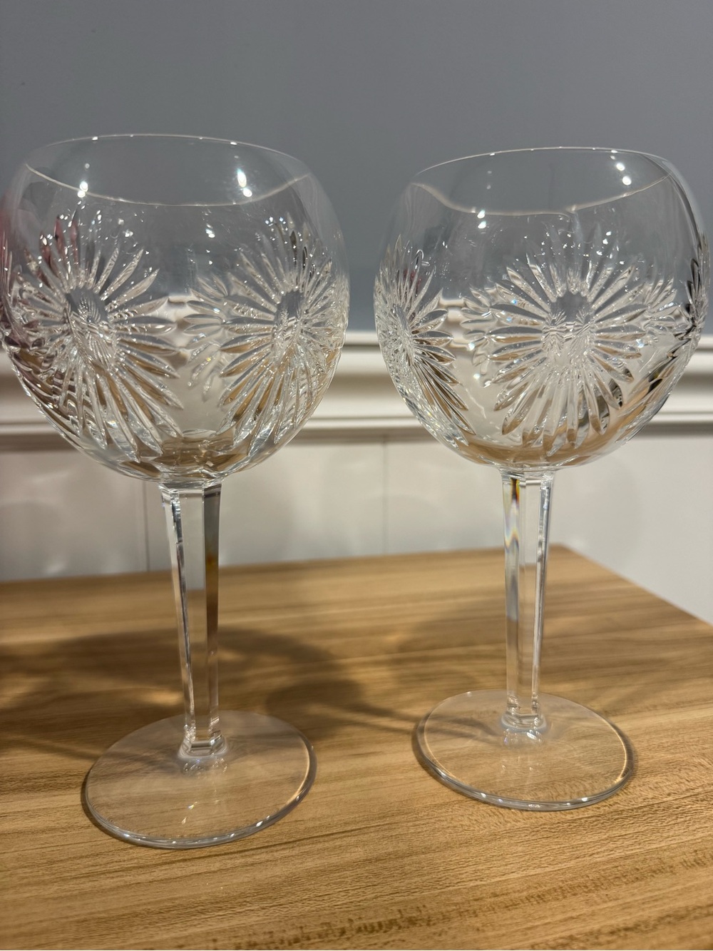 Waterford Millennium collection Health Wine Goblets